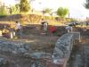 Excavaciones en la Casa del Anfiteatro.